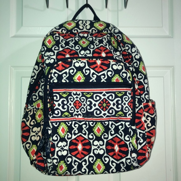 Vera Bradley Handbags - VERA BRADLEY SIGNATURE COTTON CAMPUS BACKPACK